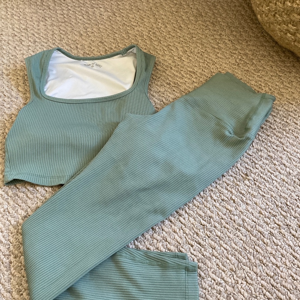 Year of ours ribbed set